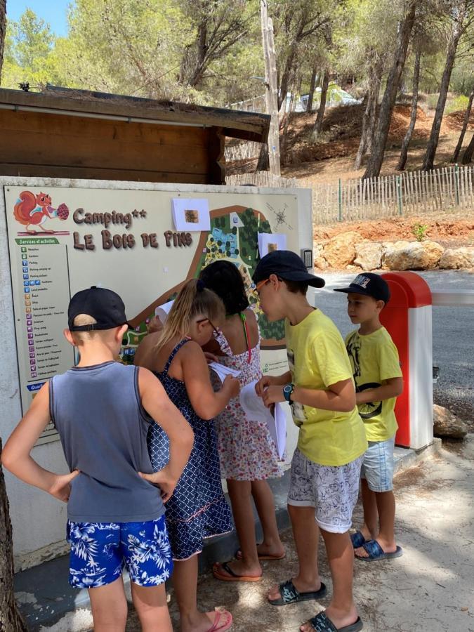 Camping Le Bois De Pins Salses-le-Château Eksteriør bilde