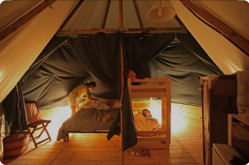 Camping Le Bois De Pins Salses-le-Château Eksteriør bilde